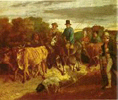 Courbet, Gustave; The Peasants of Flagey Returning from the Fair, 1850